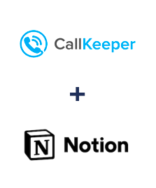 Интеграция CallKeeper и Notion Интеграция CallKeeper и Notion