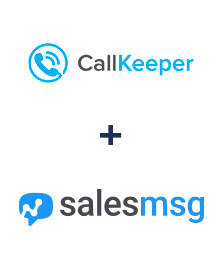 Интеграция CallKeeper и Salesmsg Интеграция CallKeeper и Salesmsg
