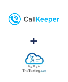 Интеграция CallKeeper и TheTexting Интеграция CallKeeper и TheTexting