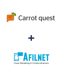 Интеграция Carrot quest и Afilnet