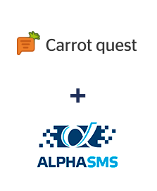 Интеграция Carrot quest и AlphaSMS