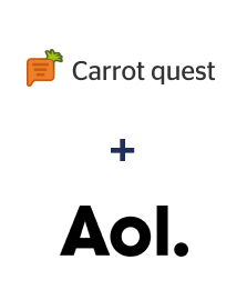 Интеграция Carrot quest и AOL