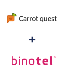 Интеграция Carrot quest и Binotel