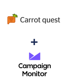 Интеграция Carrot quest и Campaign Monitor