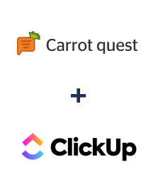 Интеграция Carrot quest и ClickUp