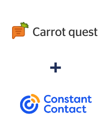 Интеграция Carrot quest и Constant Contact