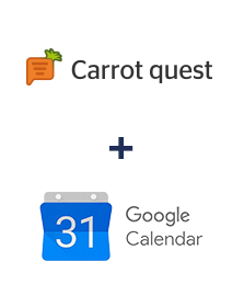 Интеграция Carrot quest и Google Calendar