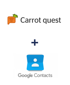 Интеграция Carrot quest и Google Contacts Интеграция Carrot quest и Google Contacts