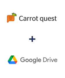 Интеграция Carrot quest и Google Drive