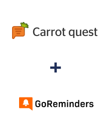 Интеграция Carrot quest и GoReminders Интеграция Carrot quest и GoReminders