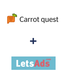 Интеграция Carrot quest и LetsAds Интеграция Carrot quest и LetsAds