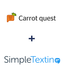 Интеграция Carrot quest и SimpleTexting