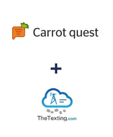 Интеграция Carrot quest и TheTexting Интеграция Carrot quest и TheTexting