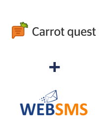 Интеграция Carrot quest и WebSMS Интеграция Carrot quest и WebSMS