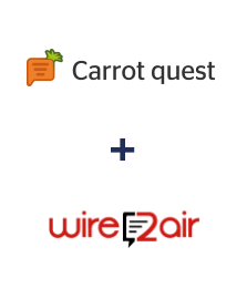 Интеграция Carrot quest и Wire2Air Интеграция Carrot quest и Wire2Air