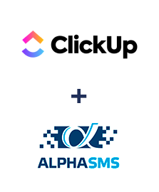 Интеграция ClickUp и AlphaSMS