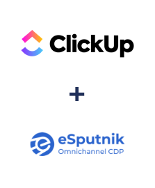 Интеграция ClickUp и eSputnik
