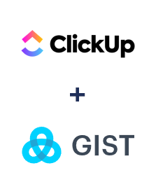 Интеграция ClickUp и Gist