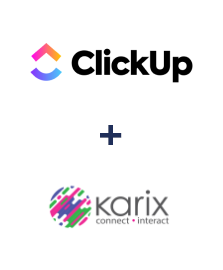 Интеграция ClickUp и Karix
