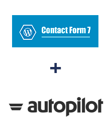Интеграция Contact Form 7 и Autopilot