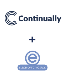 Интеграция Continually и Electronic Vostok Интеграция Continually и Electronic Vostok
