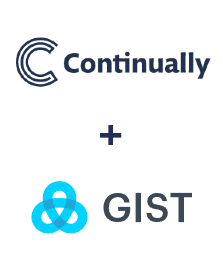 Интеграция Continually и Gist