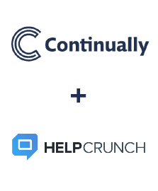 Интеграция Continually и HelpCrunch