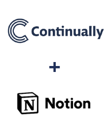 Интеграция Continually и Notion