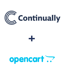 Интеграция Continually и Opencart