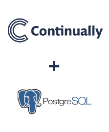 Интеграция Continually и PostgreSQL