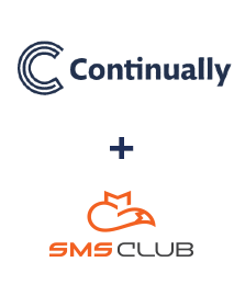 Интеграция Continually и SMS Club