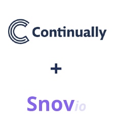 Интеграция Continually и Snovio