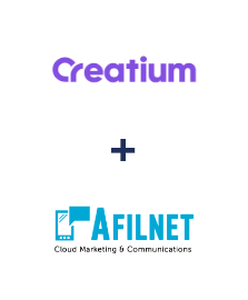 Интеграция Creatium и Afilnet