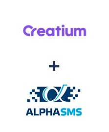 Интеграция Creatium и AlphaSMS Интеграция Creatium и AlphaSMS