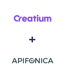 Интеграция Creatium и Apifonica Интеграция Creatium и Apifonica