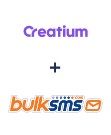 Интеграция Creatium и BulkSMS