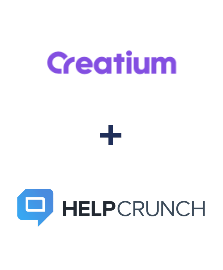 Интеграция Creatium и HelpCrunch Интеграция Creatium и HelpCrunch
