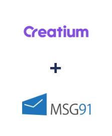 Интеграция Creatium и MSG91 Интеграция Creatium и MSG91
