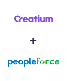 Интеграция Creatium и PeopleForce