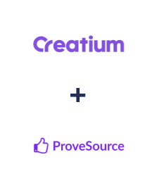 Интеграция Creatium и ProveSource Интеграция Creatium и ProveSource