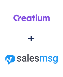 Интеграция Creatium и Salesmsg Интеграция Creatium и Salesmsg