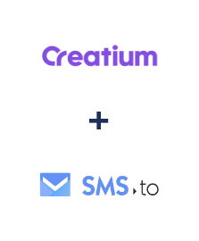Интеграция Creatium и SMS.to Интеграция Creatium и SMS.to