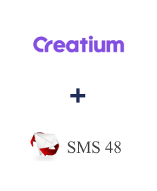 Интеграция Creatium и SMS 48 Интеграция Creatium и SMS 48