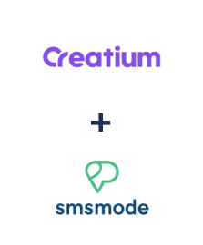 Интеграция Creatium и Smsmode Интеграция Creatium и Smsmode