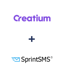 Интеграция Creatium и SprintSMS Интеграция Creatium и SprintSMS