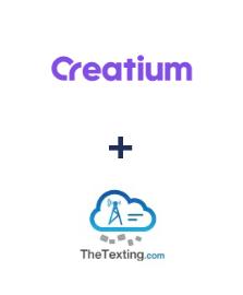 Интеграция Creatium и TheTexting Интеграция Creatium и TheTexting