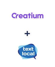 Интеграция Creatium и Textlocal Интеграция Creatium и Textlocal