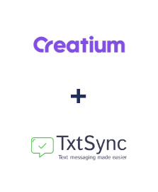 Интеграция Creatium и TxtSync Интеграция Creatium и TxtSync