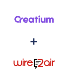 Интеграция Creatium и Wire2Air Интеграция Creatium и Wire2Air