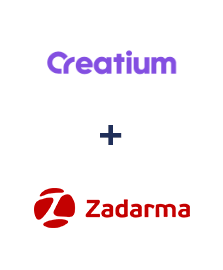 Интеграция Creatium и Zadarma Интеграция Creatium и Zadarma